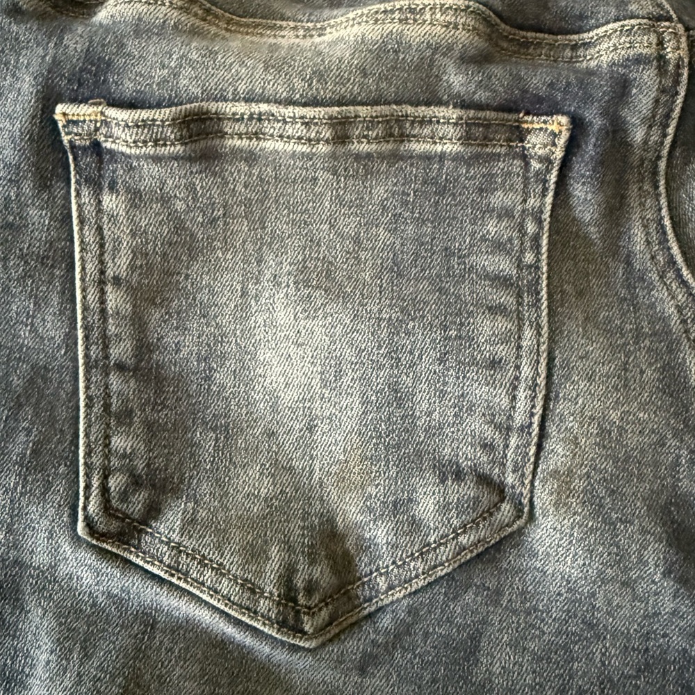 Risen High Rise Distressed Stretch Jeans 15/32 15 - Picture 10 of 11